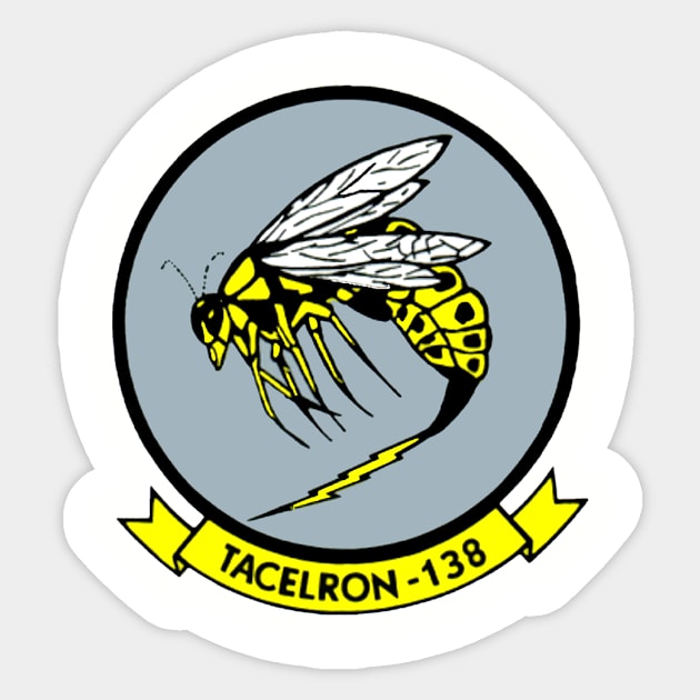 TACELRON-138 Crest Sticker by Spacestuffplus